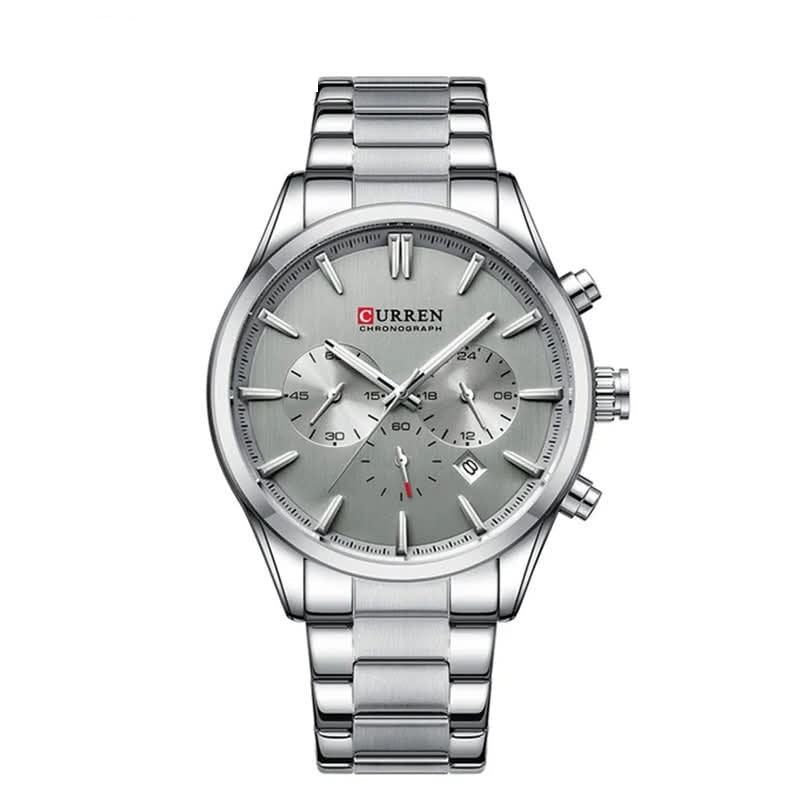 Regent Steel Chronograph Watch