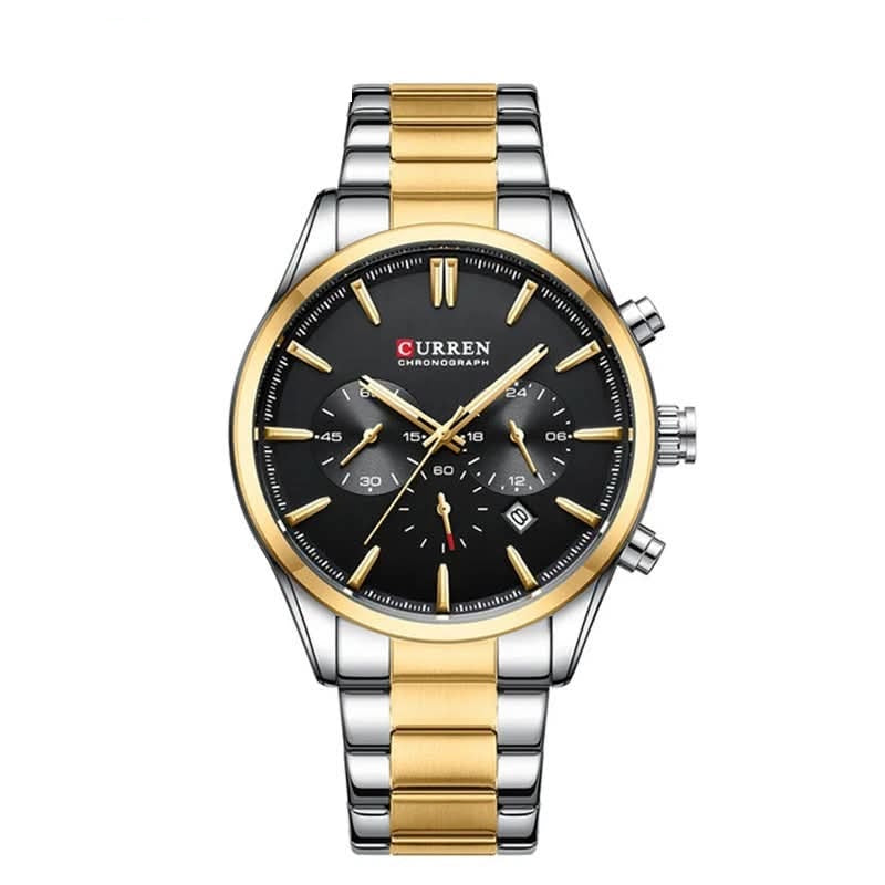 Regent Steel Chronograph Watch