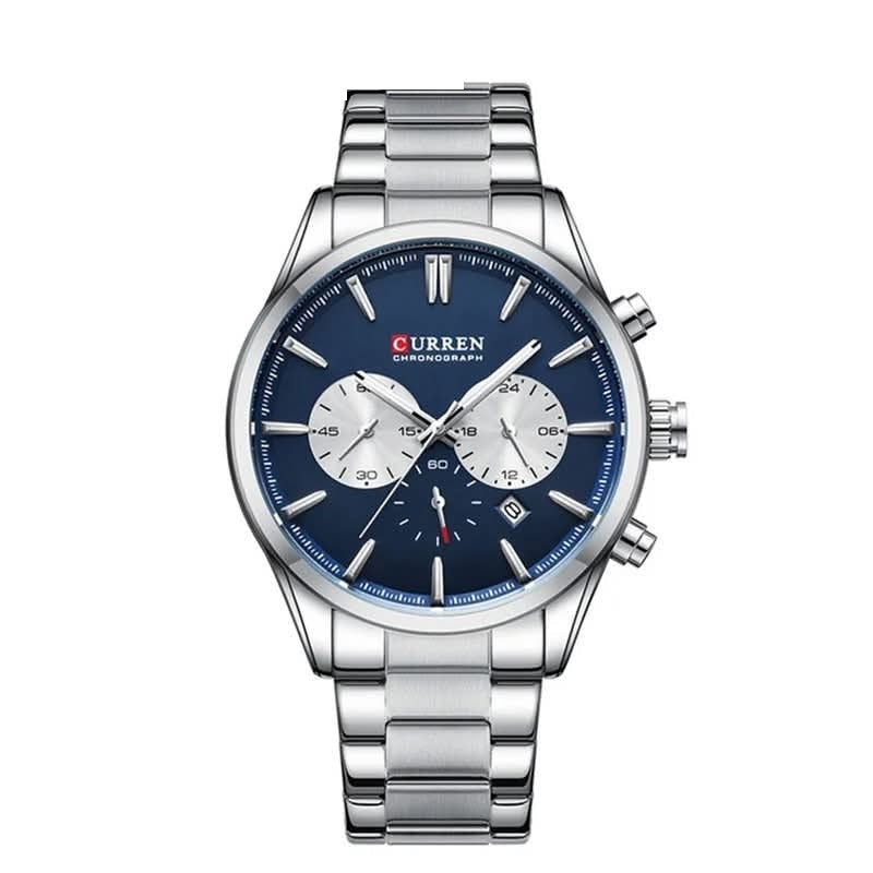 Regent Steel Chronograph Watch