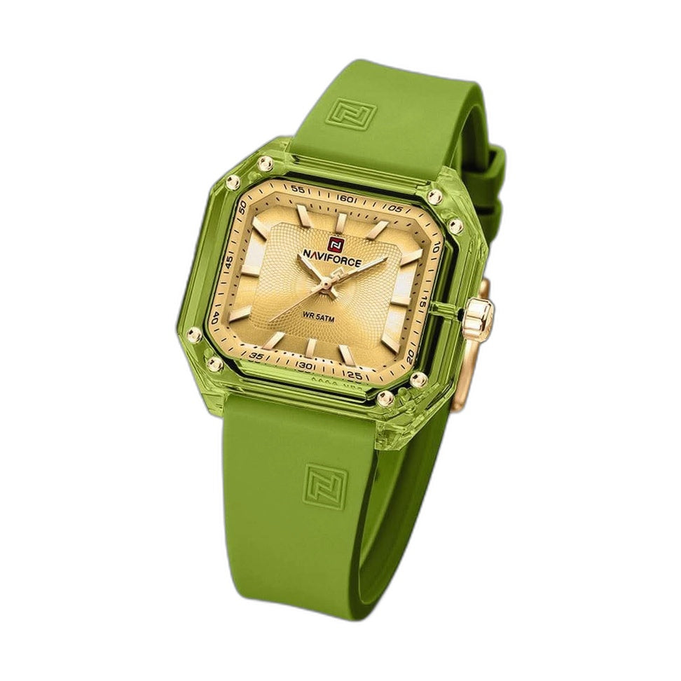 Aria Crystal Square Watch