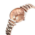 SKMEI Rose Gold Link Watch for Women