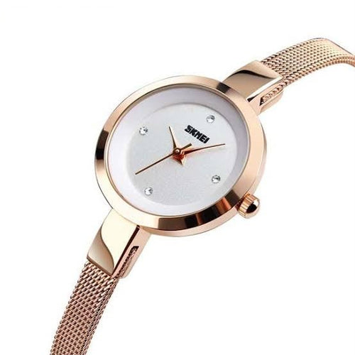 SKMEI Crystal Mesh Watch for Women