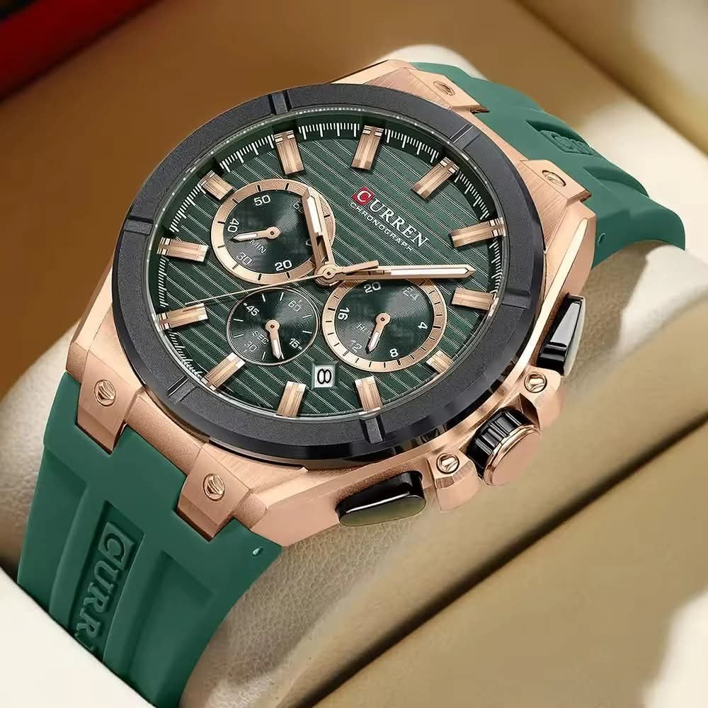Vanguard Octagon Chronograph Watch
