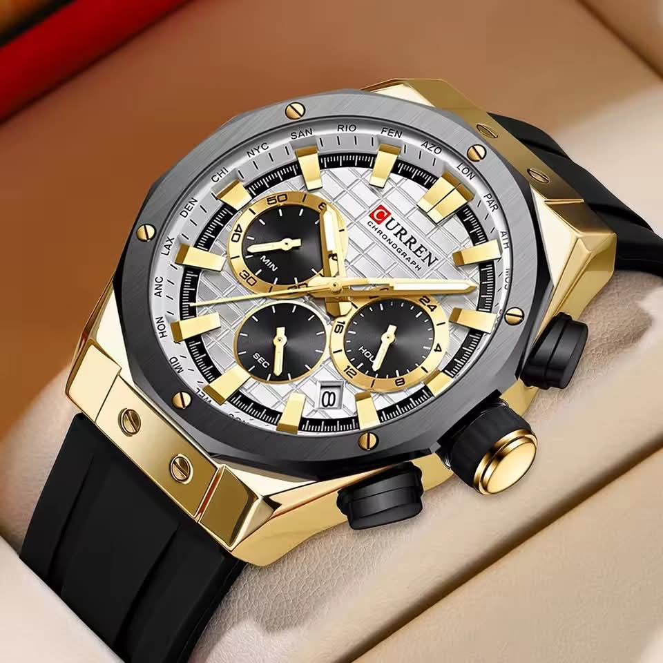 Vanguard Octagon Chronograph Watch